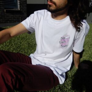 TVS / White Tee